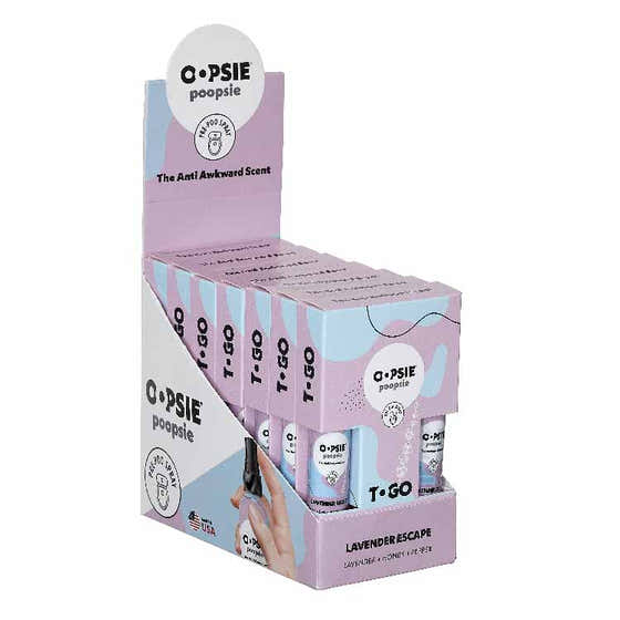 Oopsie Poopsie To Go Lavender Escape - The Anti Awkward Scent 0.2 oz, 2 ct - 7 Pack | Oopsie Poopsie - Household - Wholesale