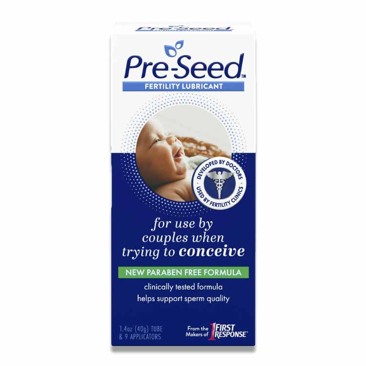 Pre-Seed - Fertility Lubricant, for Use by Couples Trying to Conceive - 1.4 Oz Tube - 9 Applicators Each - 240 Packs