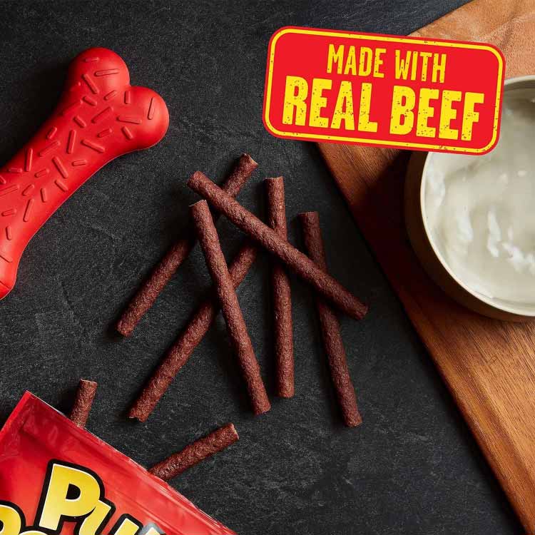 Pup-Peroni Dog Snacks Lean Beef Flavor 5.6 oz - 8 Pack