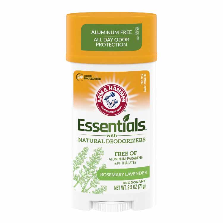 Arm & Hammer Essentials Natural Deodorant Rosemary Lavender  2.5 oz  - 12 Pack