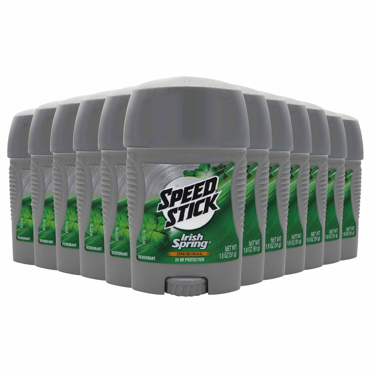 Speed Stick Antiperspirant Deodorant, Original Irish Spring 1.8 oz - 12 Pack