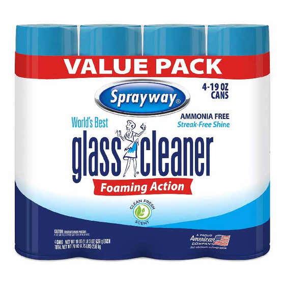 Sprayway Glass Cleaner - 19 Oz - 4 Pack | Sprayway - member5%