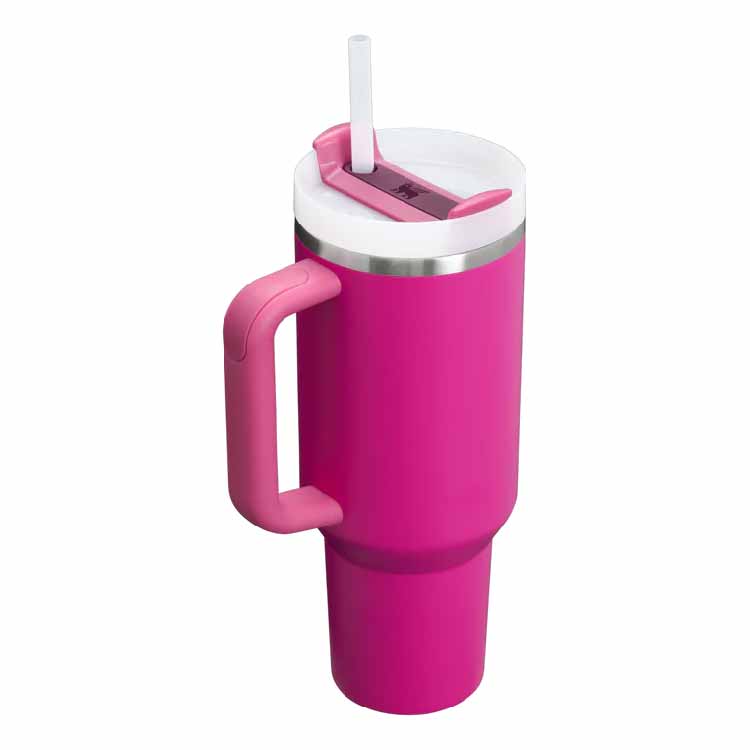 Stanley 40 Oz. Quencher H2.0 FlowState Tumbler, Fuchsia