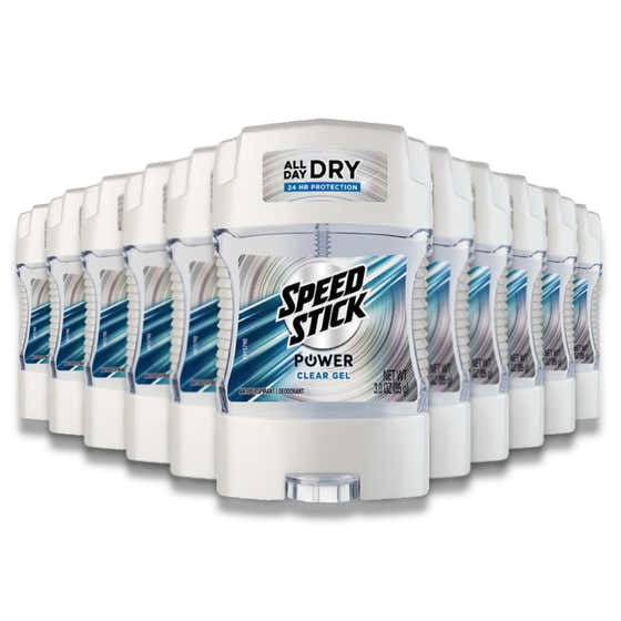 Speed Stick - Anti-Perspirant Deodorant Gel, Power Ultimate Sport - 3 oz - 12 Pack - Speed Stick Anti-Perspirant Deodorant...