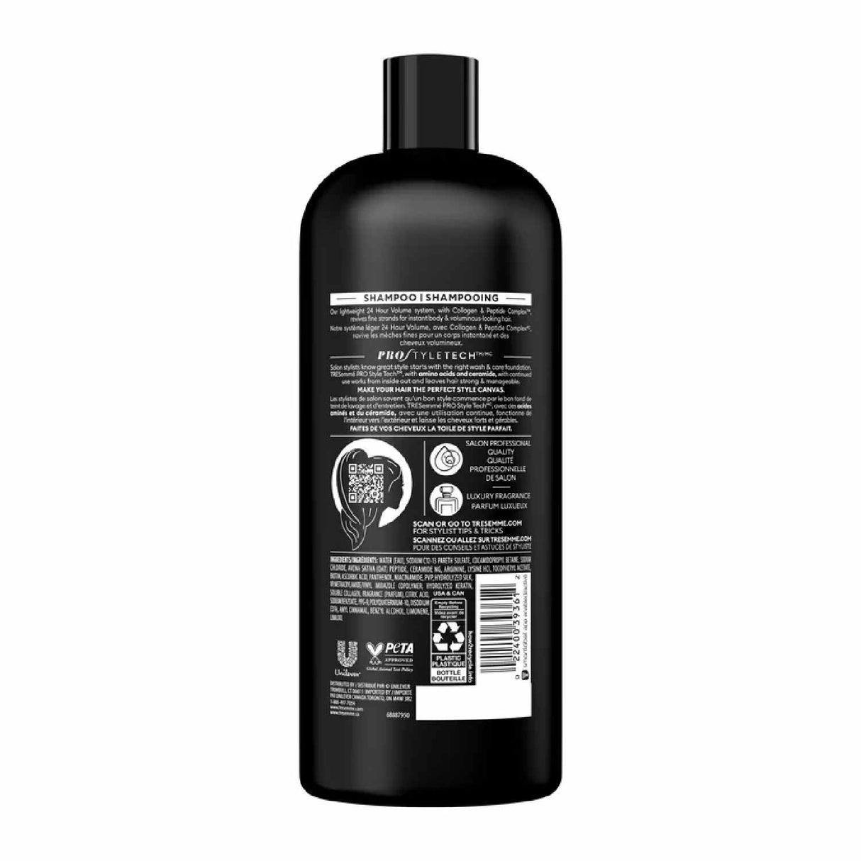 Tresemme Pro Solutions Body Thickening Volumizing Shine Enhancing Shampoo, 28 Oz - 6 Pack