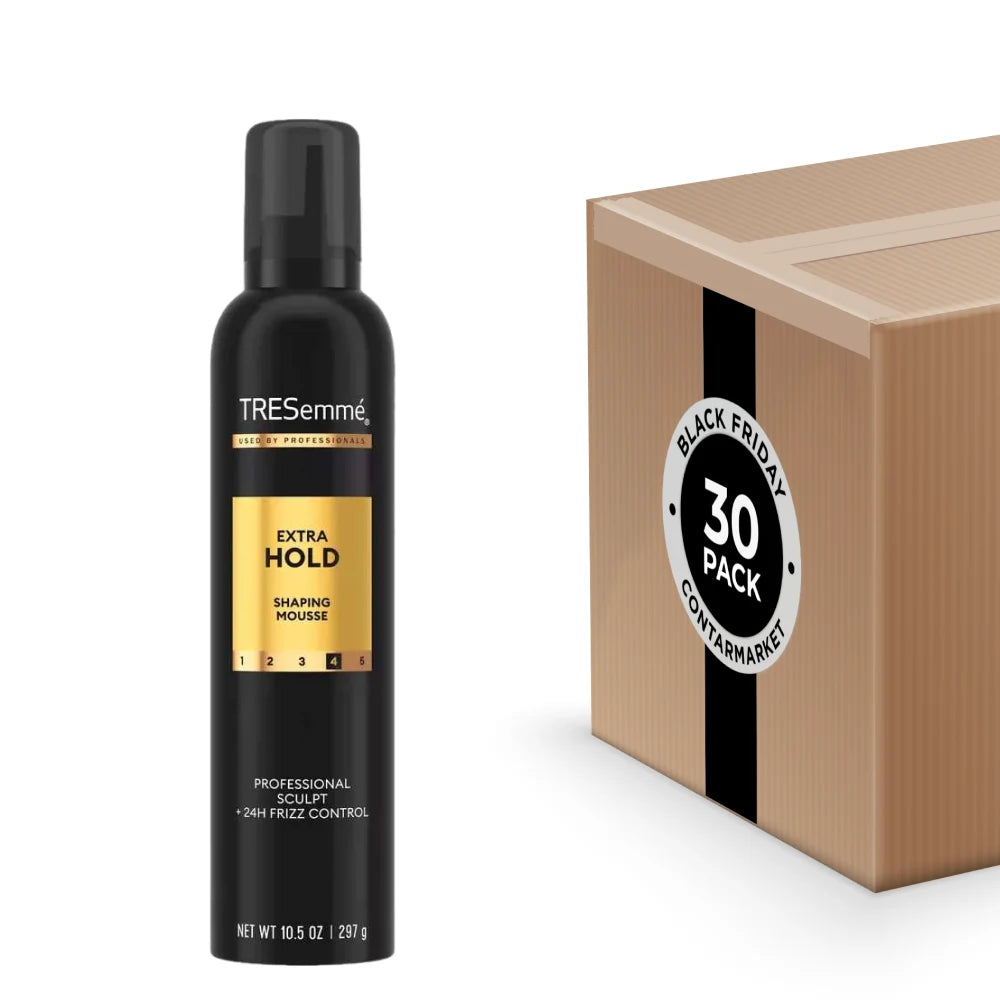 Tresemme  - Styling Mousse, Extra Hold - 10.5 Oz - 30 Pack