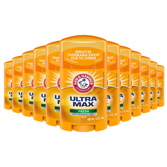 Arm & Hammer  Deodorant UltraMax Solid Fresh Scent 1 oz - 12 Pack - Travel Size | Arm & Hammer - Wholesale