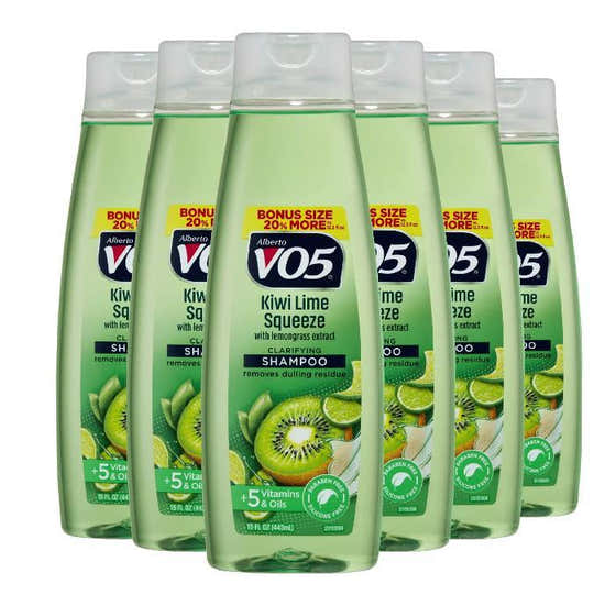VO5 Kiwi Lime Squeeze Clarifying Shampoo - 15oz - 6 Pack | VO5 - Products