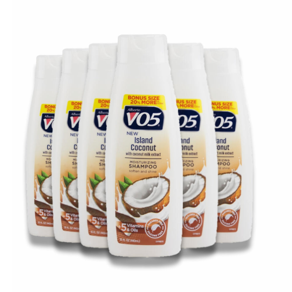 VO5 - Shampoo Island Coconut - 15 oz - 6 Pack - 100 cases pallet