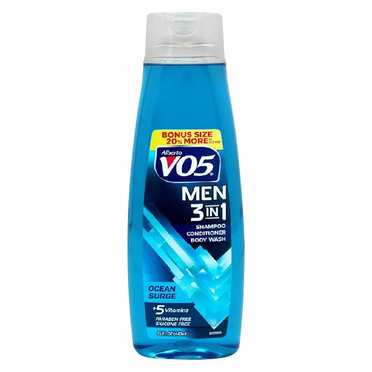 VO5 - Ocean Surge 3 in 1 Shampoo - 15 Oz - 6 Pack - 100 cases pallet