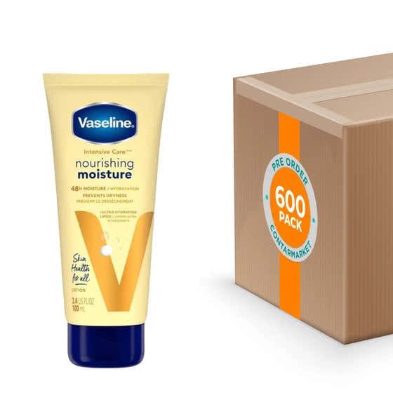 Vaseline - Intensive Care, Nourishing Moisture, Body Lotion - 3.4 Oz - 600 Pack | Vaseline - Vaseline