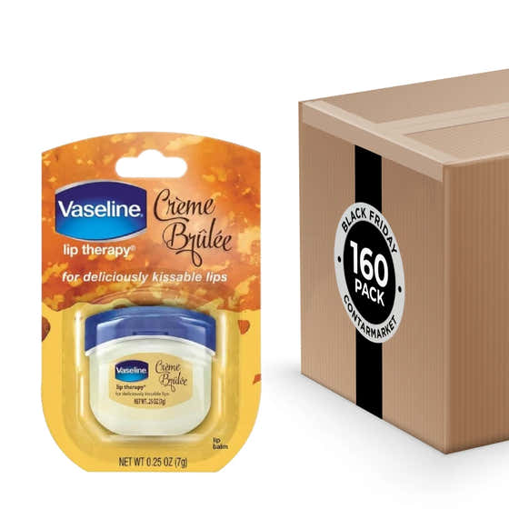 Vaseline Lip Therapy Creme Brulee Lip Balm 0.25 oz - 160  Pack - Travel Size | Vaseline - Vaseline