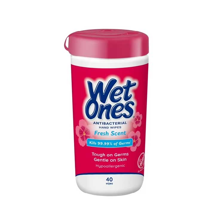 Wet Ones - Hand Wipes Fresh Scent 40 ct ea - 12 pack