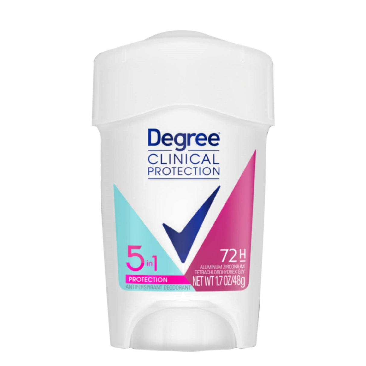 Degree Clinical Protection 5 in 1 Protection Deodorant - 1.7 oz - 120 Pack