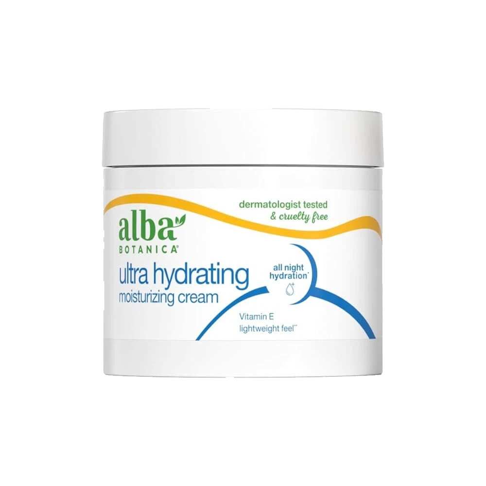 Alba Botanica - Hawaiian Moisture Cream Smoothing Jasmine and Vitamin E - 3 Oz - 6 Pack