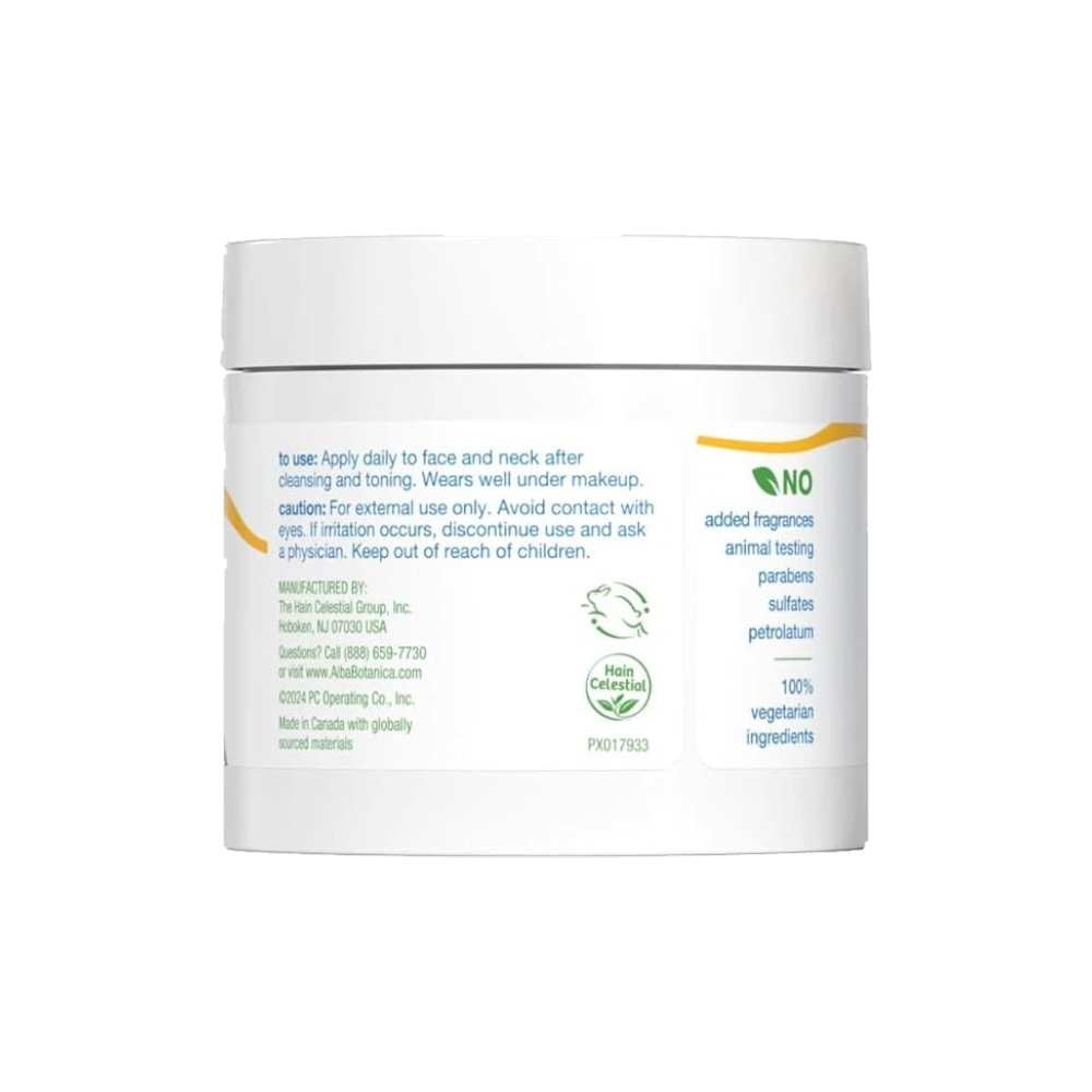 Alba Botanica - Hawaiian Moisture Cream Smoothing Jasmine and Vitamin E - 3 Oz - 6 Pack