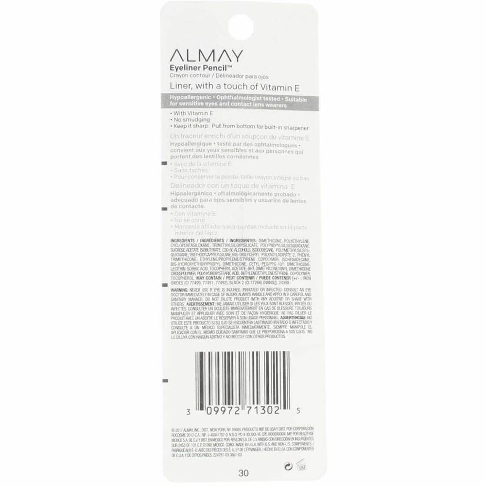 Almay Eyeliner Pencil Brown 0.01 Oz 36 Pack Contarmarket