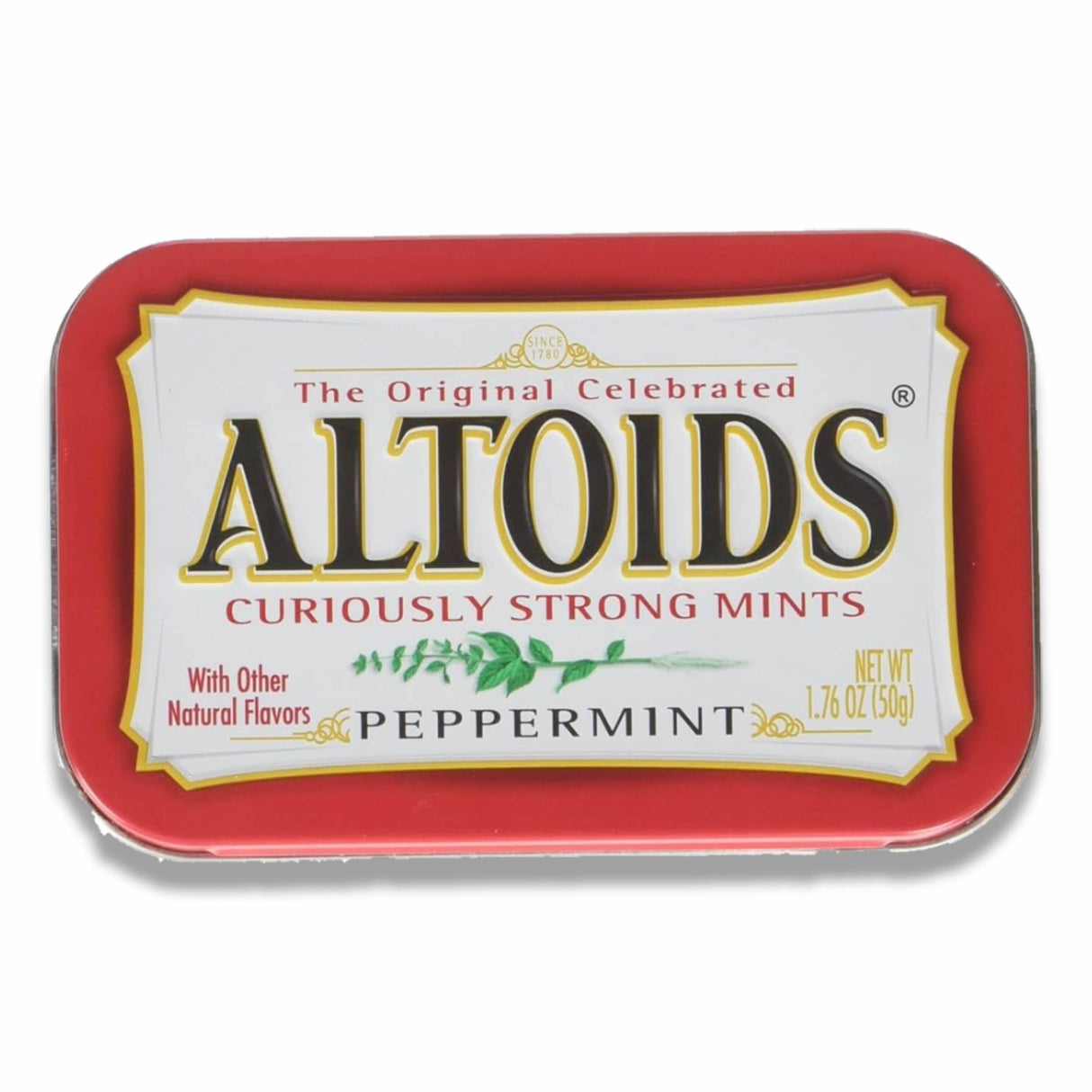 Altoids Peppermint Mints 1.76 oz Tin – 12 Pack Bulk