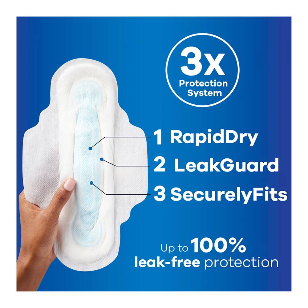 Always - Long and Super Maxi Pads with Flexi-Wings Multipack - 90 Count Each