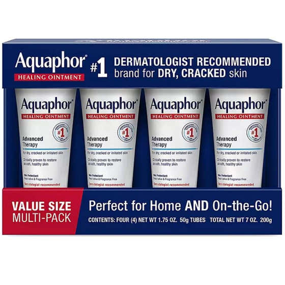 Aquaphor - Advanced Therapy Healing Ointment - 1.75 Oz - 4 Pack | Aquaphor - Health & Beauty Pack