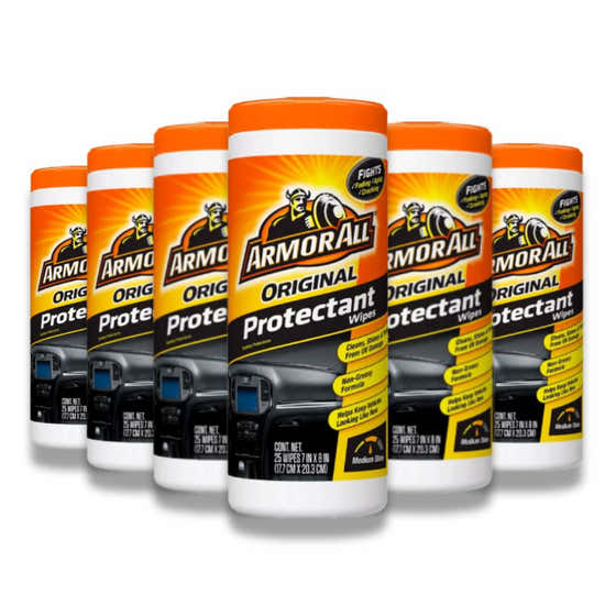 Armor All - Original Protectant Wipes Automotive Protector 30 Ct - 6 Pack | ARMOR ALL - Wholesale