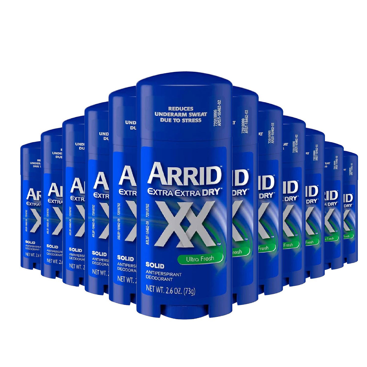 Arrid Extra Dry Solid Anti-Perspirant Deodorant - 2.6 oz - 12 Pack