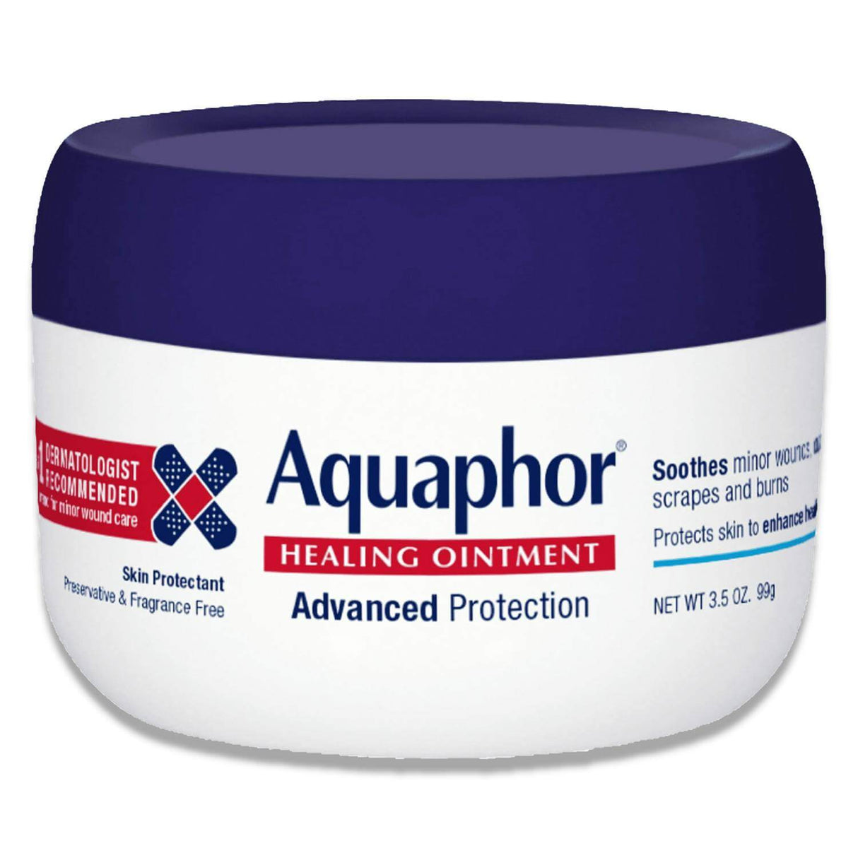 Aquaphor First Aid Healing Ointment, Minor Wound Care, 3.5 oz - 6 Pack