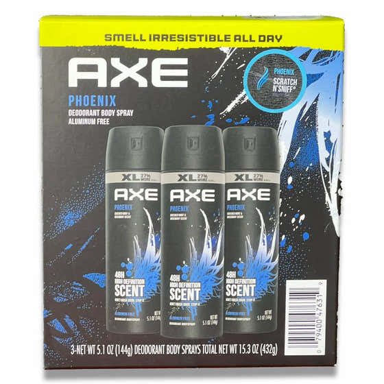 AXE - Phoenix Body Spray for Men - 15.3 Oz - 3 Pack | Axe - Deodorants & Antiperspirants