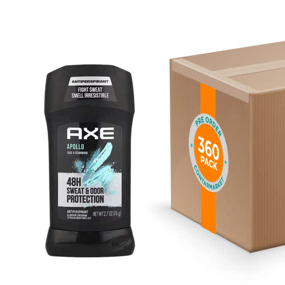Axe - Apollo Invisible Solid Antiperspirant & Deodorant Stick - 2.7 Oz - 360 Pack | Axe - member5%