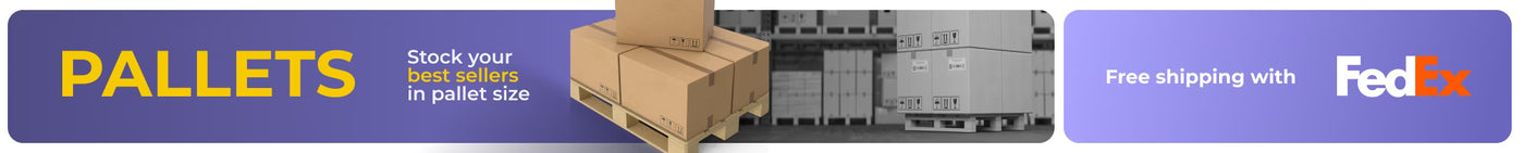 Stock up your supplies in pallets with best prices