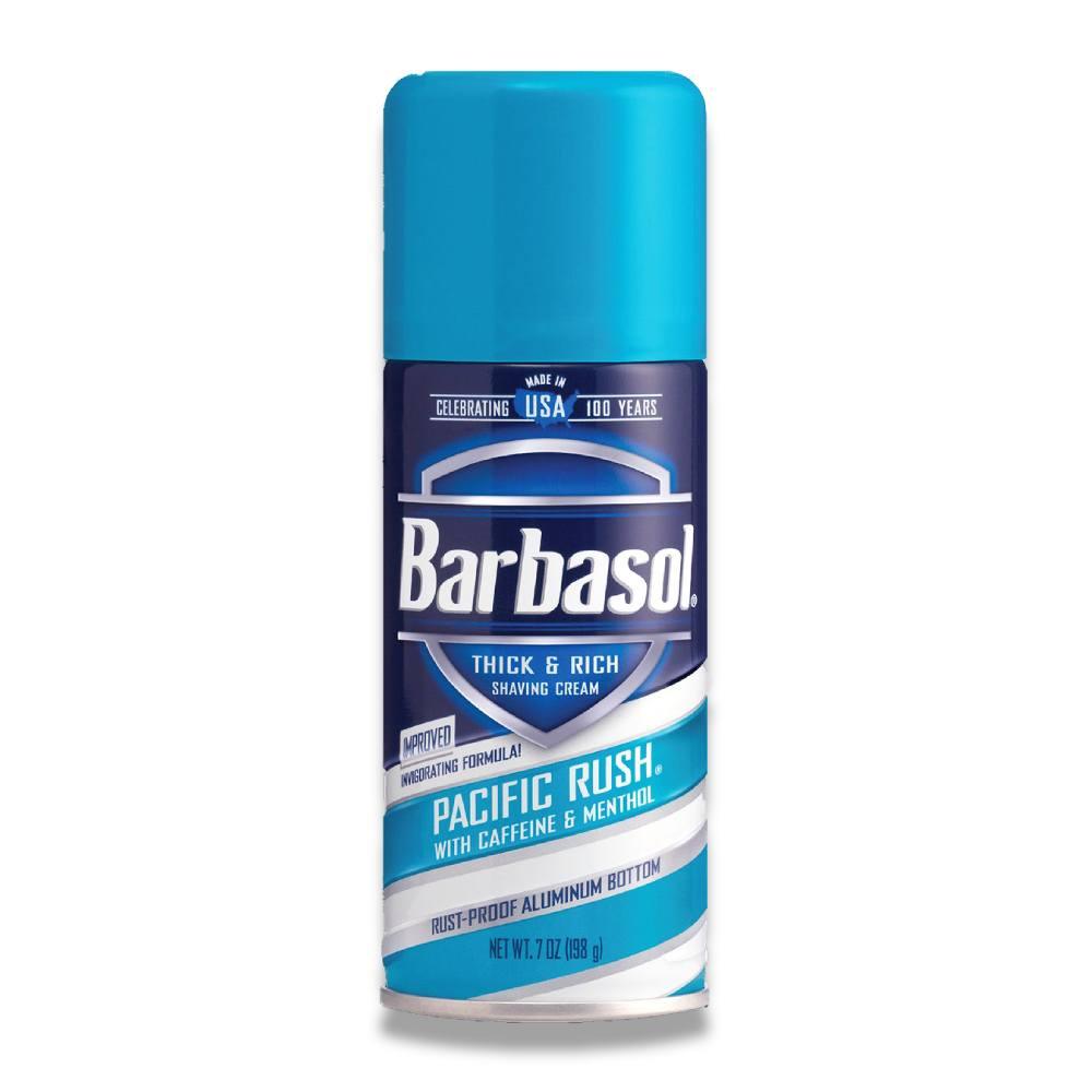 Barbasol Pacific Rush Shaving Cream - 7 Oz - 6 Pack Contarmarket
