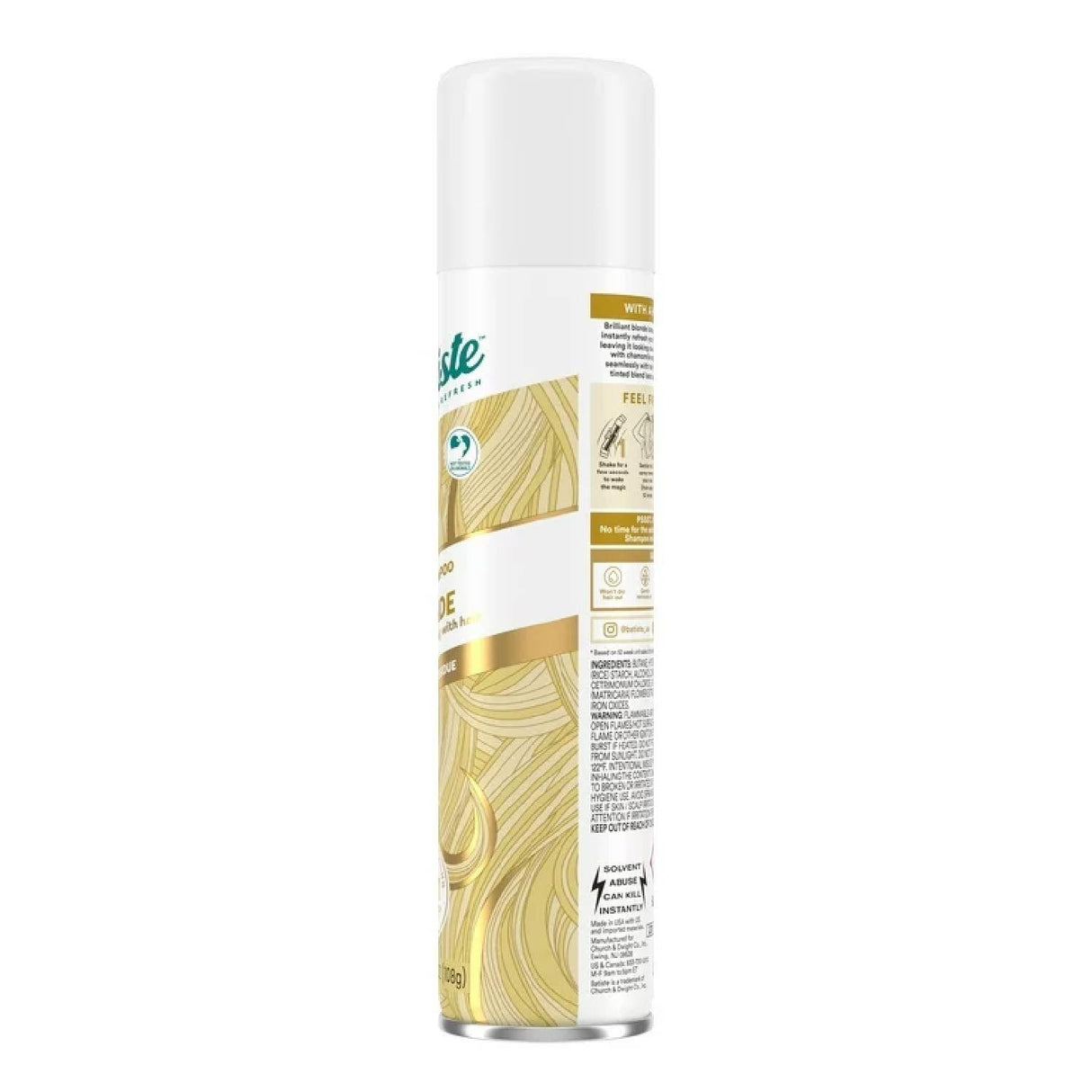 Batiste Dry Shampoo Blonde 3.81 oz  - 120 Pack