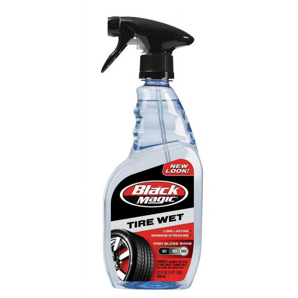 Black Magic - BM23 Professional Tire Dressing, Trigger Spray - 23 Oz - 6 Pack