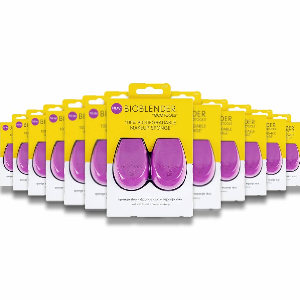 EcoTools - Bioblender Makeup Sponge Duo, 2 Pack - 16 Pack