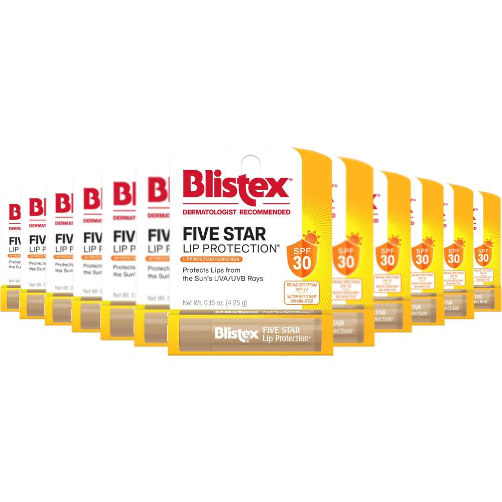 Blistex - Five Star Lip Protection SPF 30 - 0.15 Oz - 24 Pack