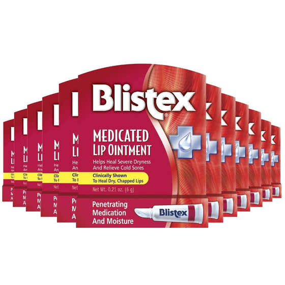 Blistex Medicated Lip Ointment 0.21 oz - 24 Pack | Blixtex - member5%