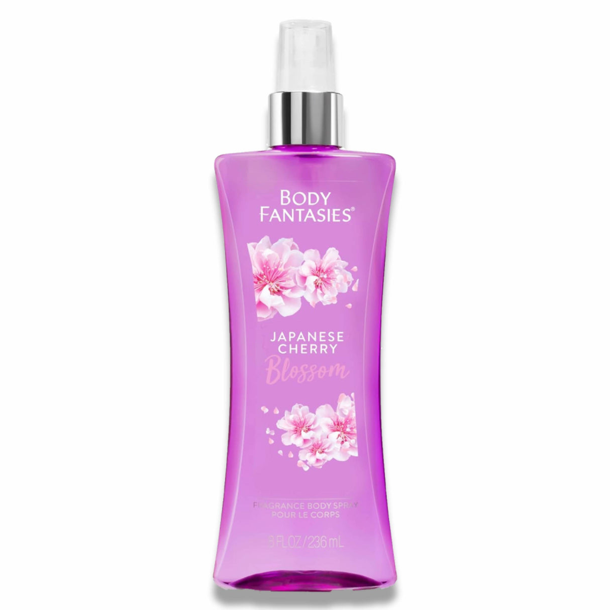 Body Fantasies - Signature Japanese Body Spray Cherry Blossom Fragrance  8 oz - 12 Pack