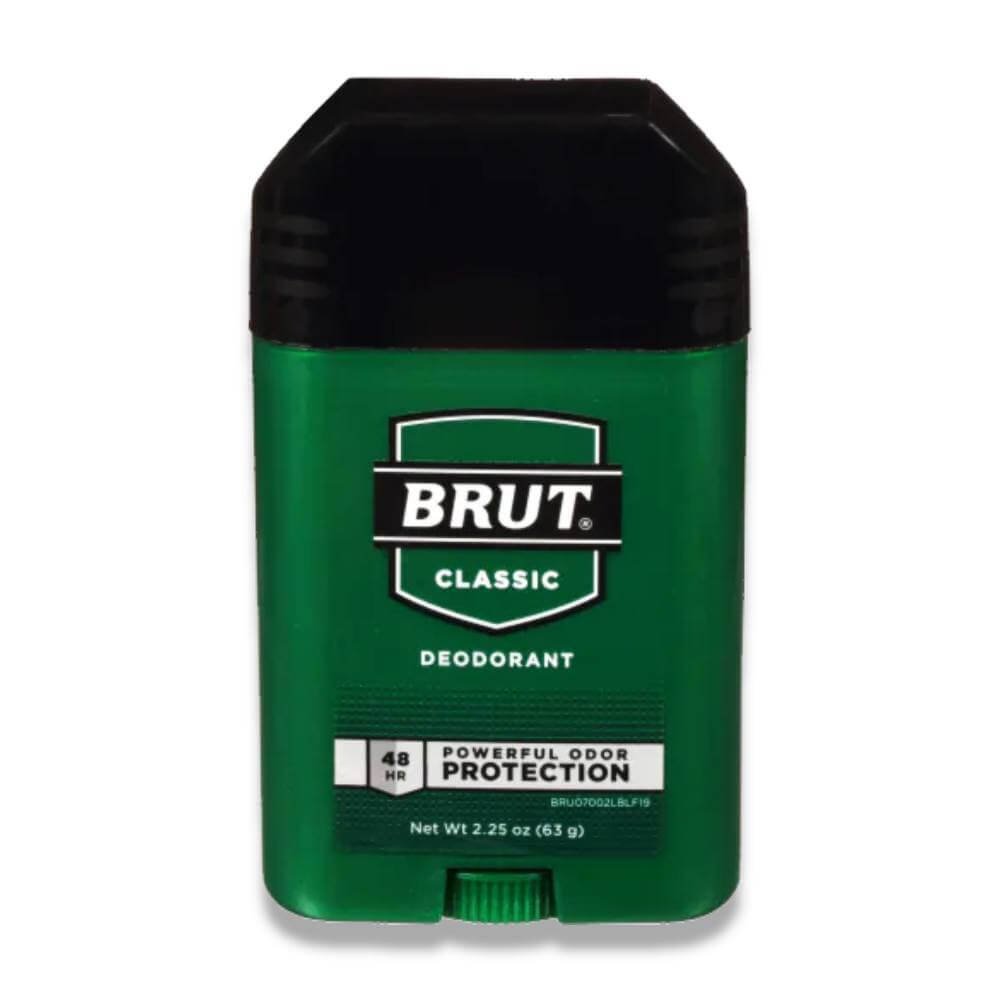 BRUT Deodorant Stick Original Fragrance - 2.25 Oz - 12 Pack Contarmarket