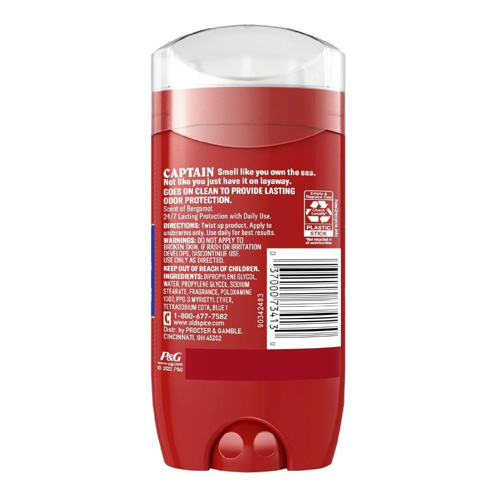 Old Spice Red Collection Captain Deodorant  3 oz -12 pack
