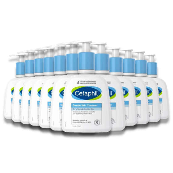 Cetaphil - Gentle Skin Cleanser - 8 Oz - 12 Pack - Cetaphil Gentle Skin Cleanser - 8 Oz - 12 Pack Contarmarket | Cetaphil ...