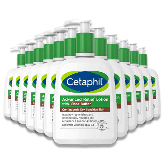 Cetaphil - Advance Relief Lotion with Shea Butter - 16 oz - 12 Pack - Cetaphil Shea Butter Lotion - 12 Pack Contarmarket |...