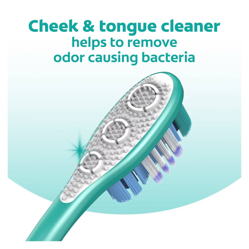 Colgate - 360 Whole Mouth Clean Manual Toothbrush, Adult Soft Toothbrushes - 8 Pack