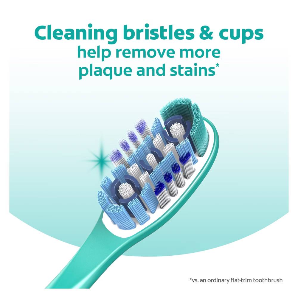 Colgate - 360 Whole Mouth Clean Manual Toothbrush, Adult Soft Toothbrushes - 8 Pack