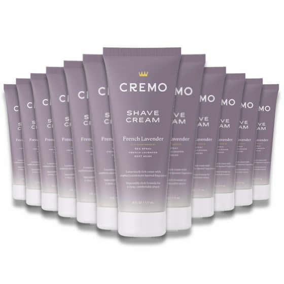 Cremo - Astonishingly Superior Shave Cream French Lavender 6 Fl Oz - 12 Pack | Cremo - member5%