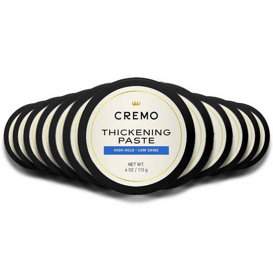 Cremo - Thickening Paste, High Hold, Low Shine, 4 Oz - 4 Oz - 12 Pack | Cremo - Hair Care Wholesale