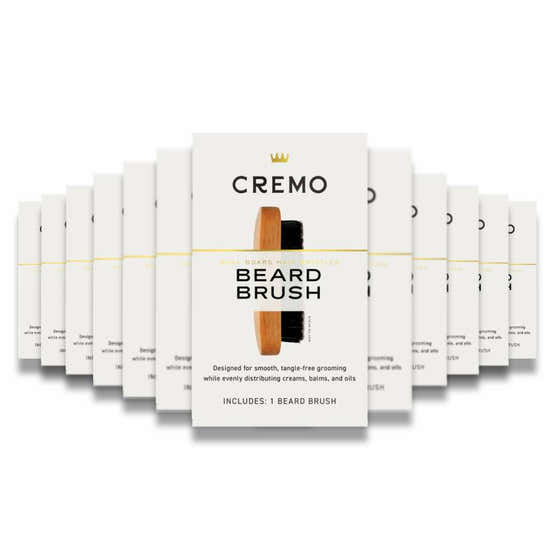 Cremo - Beard Brush, Boar Hair Bristle - 1 Ct Each - 12 Pack | Cremo - Soap Wholesale