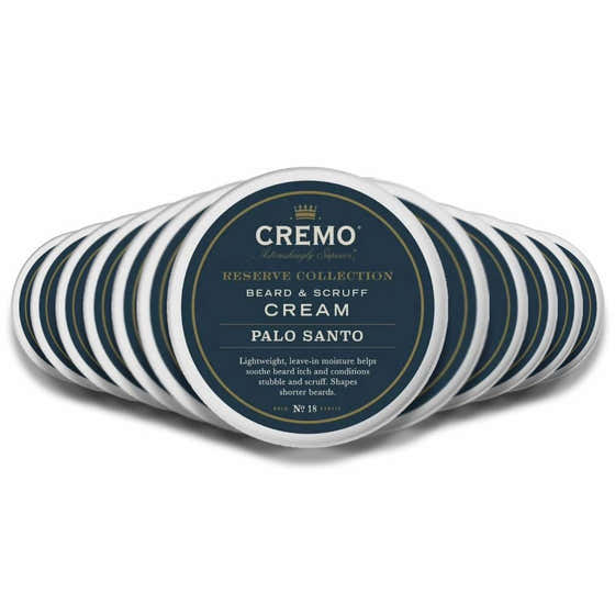 Cremo - Reserve Collection Beard and Scruff Cream, Palo Santo  4 Oz - 12 Pack | Cremo - Hair Care Wholesale