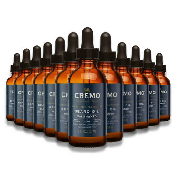 Cremo - Palo Santo Beard Oil - 1 Fl Oz - 12 Pack | Cremo - member5%