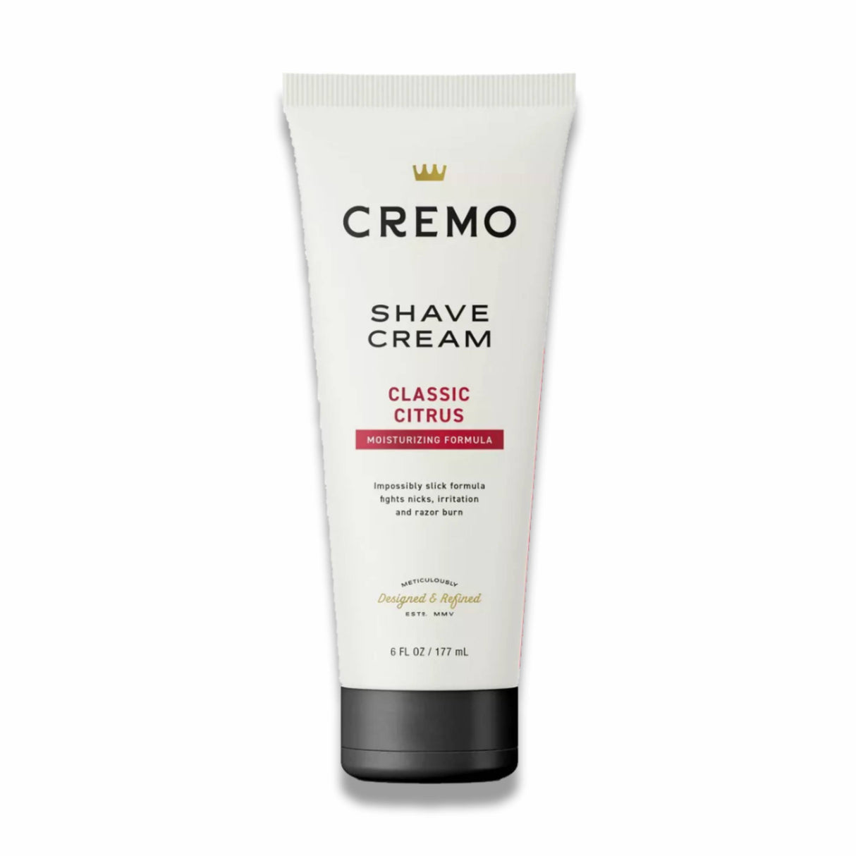 Cremo - Concentrated Mens Shave Cream 6 Fl Oz Classic Citrus Scent- 6 Oz - 48 Pack