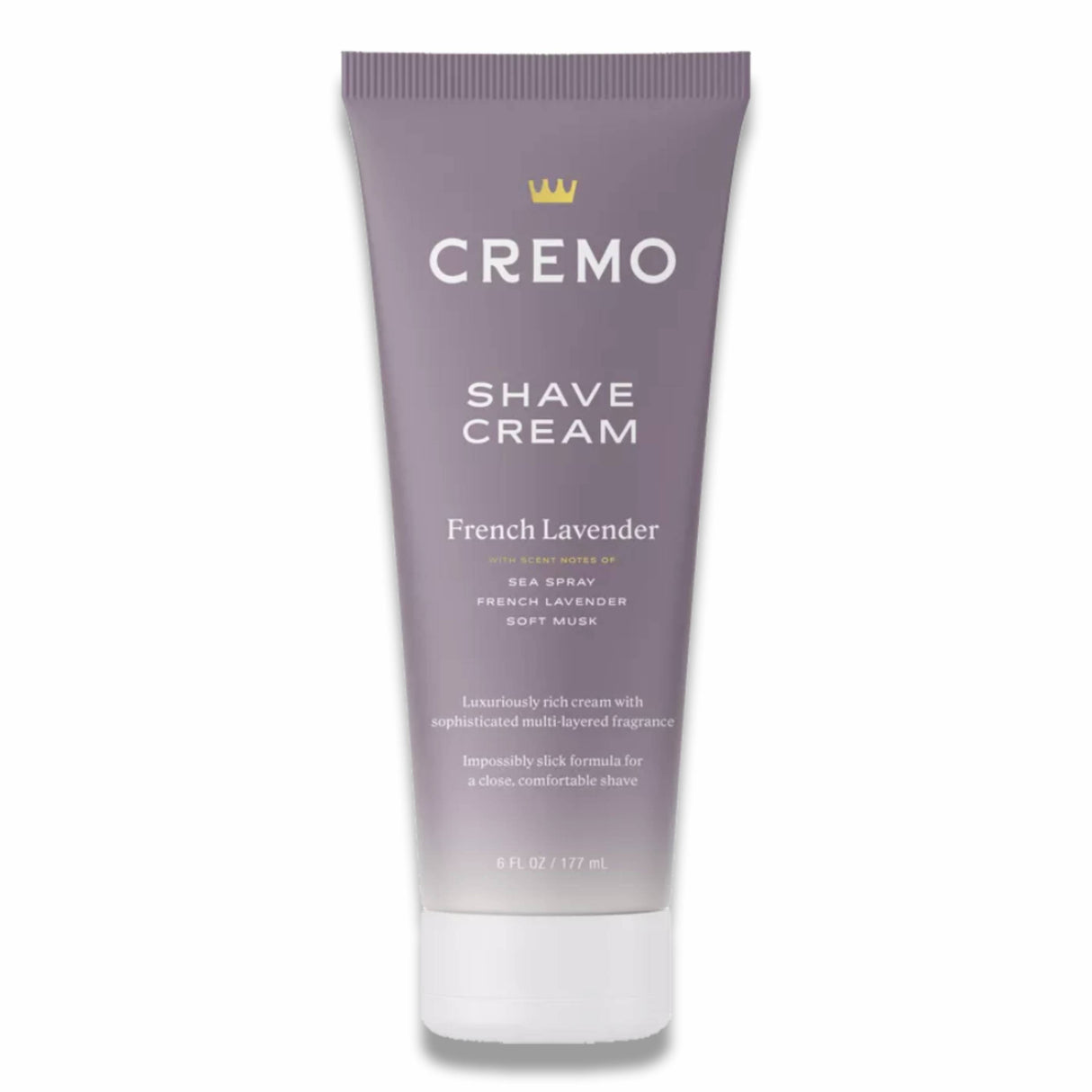 Cremo - Astonishingly Superior Shave Cream French Lavender 6 Fl Oz - 12 Pack